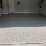 Epoxy Flake Concrete Garage Flooring
